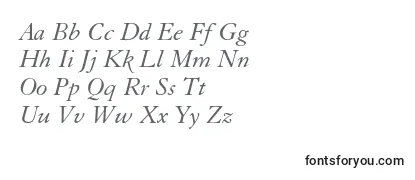 Review of the GranjonltstdItalic Font