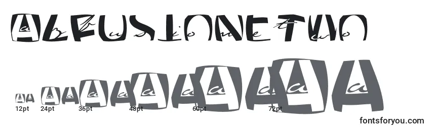 Azfusionetwo Font Sizes