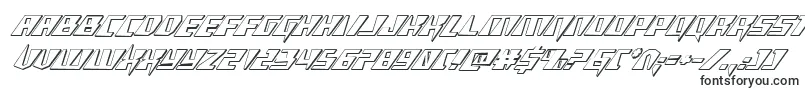 Xracer3Dital Font – 3D Fonts