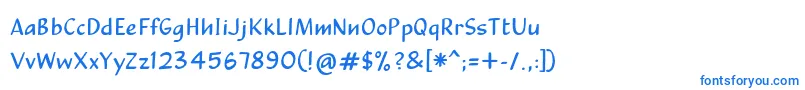 CalculussansRegular Font – Blue Fonts