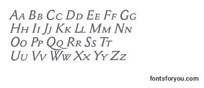 Mediaevalsc+OsfItalic-fontti