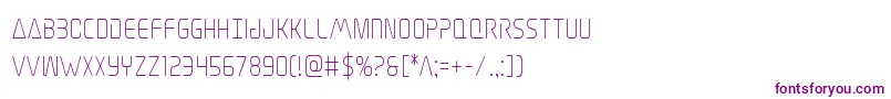 Elitedangercond Font – Purple Fonts