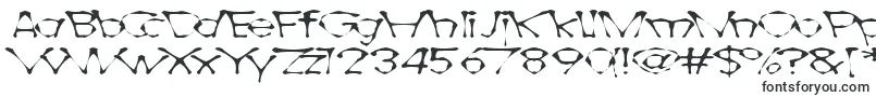 Awlscrawl-Schriftart – Schriftarten, die mit A beginnen