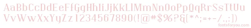 Sfcovingtonexp-Schriftart – Rosa Schriften