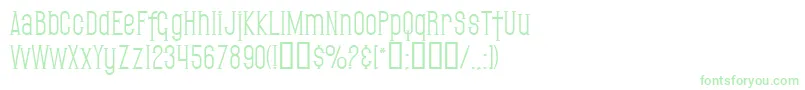 SfGothican Font – Green Fonts