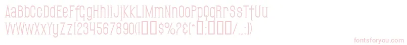 SfGothican Font – Pink Fonts