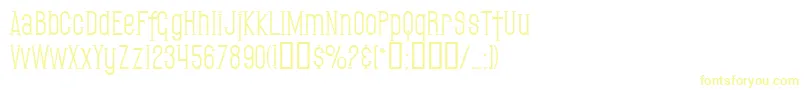 SfGothican Font – Yellow Fonts