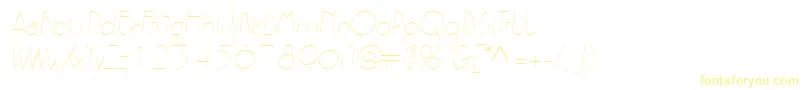 ZeldaItalic-fontti – keltaiset fontit