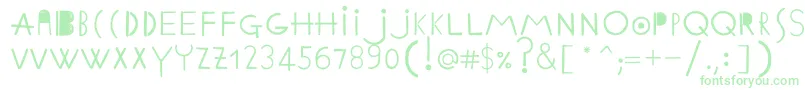 EthnicabcRegularWebfont Font – Green Fonts
