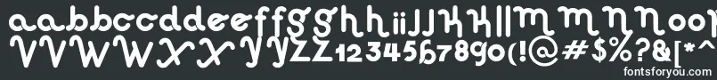 HausSweetHausRounded Font – White Fonts