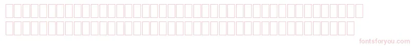 Шрифт Wpce08n – розовые шрифты на белом фоне