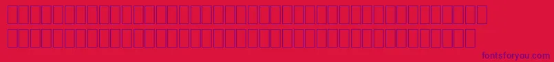Шрифт Wpce08n – фиолетовые шрифты на красном фоне