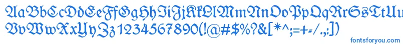 Wieynkfraktur Font – Blue Fonts