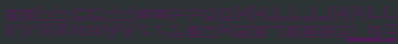 Atari1 Font – Purple Fonts on Black Background