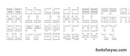 Обзор шрифта Atari1
