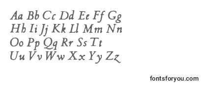 HultogItalic-fontti
