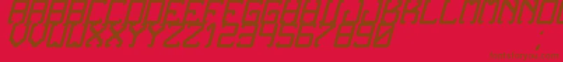 Lisätietoja NoxtreyAufTfbBoldCursive-fontista NoxtreyAufTfbBoldCursive-fontti – ruskeat fontit punaisella taustalla
