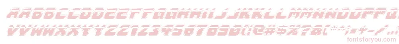 AstropolisLaserAcademyItalic-fontti – vaaleanpunaiset fontit