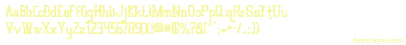 Шрифт VloderstoneAntique3 – жёлтые шрифты