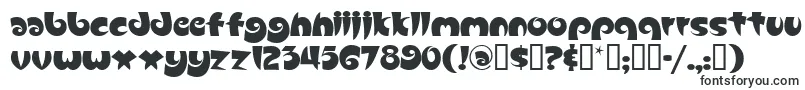 Czcionka Slugfest – pogrubione fonty