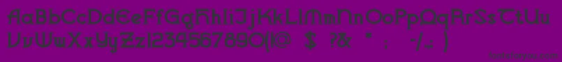 Vlaande1 Font – Black Fonts on Purple Background