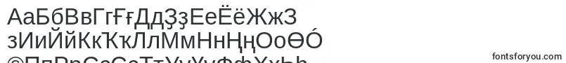Шрифт ArimoRegular – башкирские шрифты