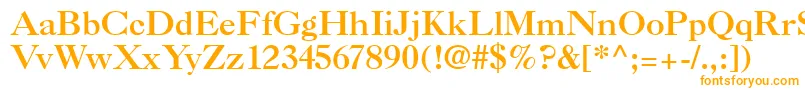 Caslon3-fontti – oranssit fontit