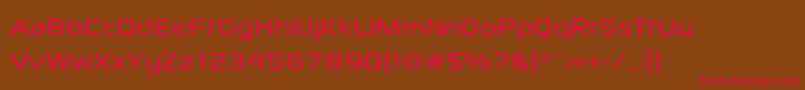 SonySketchEf Font – Red Fonts on Brown Background
