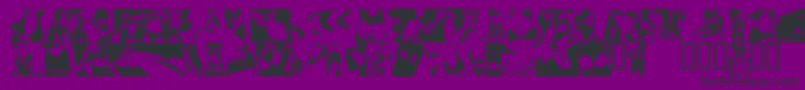 More about Sexydynamite2002 Font Sexydynamite2002 Font – Black Fonts on Purple Background
