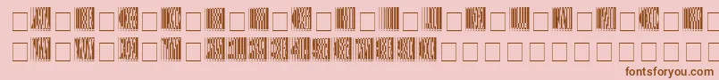 More about Arrgh Font Arrgh Font – Brown Fonts on Pink Background
