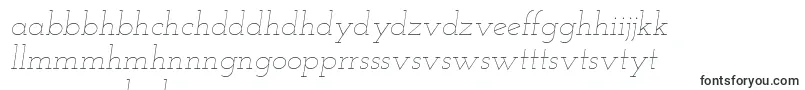 Josefinslab Thinitalic-fontti – shonan fontit