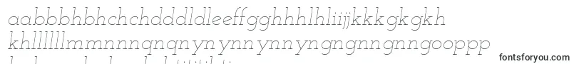 Josefinslab Thinitalic Font – Sotho Fonts