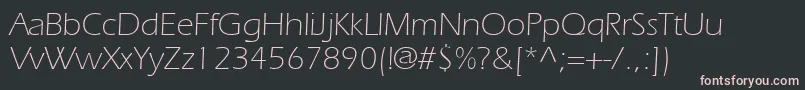 Erielit0 Font – Pink Fonts on Black Background