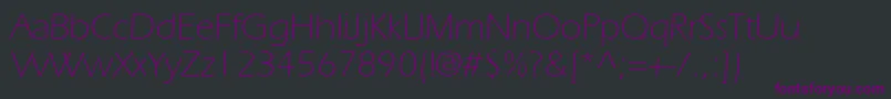 Erielit0 Font – Purple Fonts on Black Background