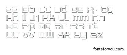 Обзор шрифта Stareagle3D