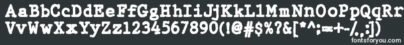 WbxGtb Font – White Fonts