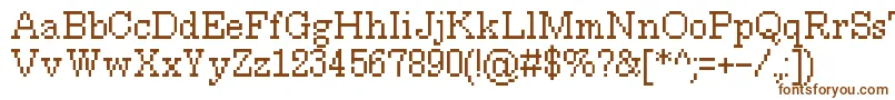 MillenniumRegular0 Font – Brown Fonts