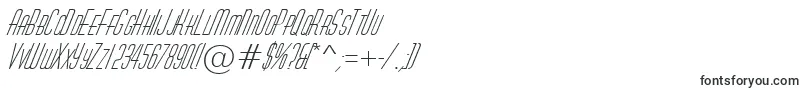 HuxleycapsItalic Font – Standard Fonts