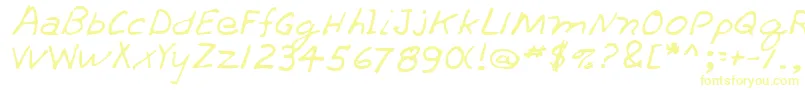Weitere Informationen zur ThrashrRegular-Schriftart ThrashrRegular-Schriftart – Gelbe Schriften