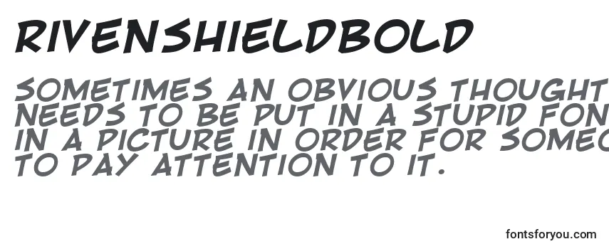 Review of the RivenshieldBold Font