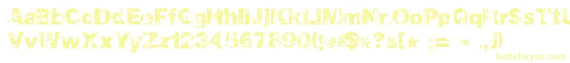 Hollavetica Font – Yellow Fonts