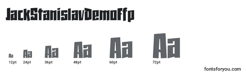 JackStanislavDemoFfp Font Sizes