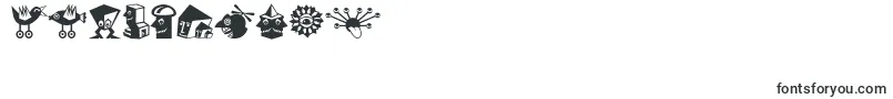 Minipicslilcreatures Font – Fonts for Numbers and Digits