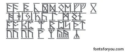 Обзор шрифта RuneD1