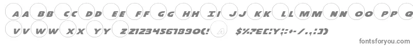 フォントDot.ComPro – 白い背景に灰色の文字