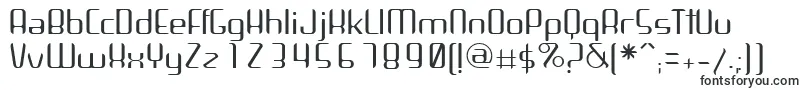 Шрифт ArbekaLight – аккуратные шрифты