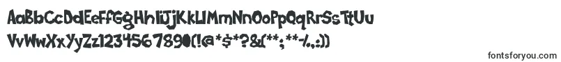 Fonte Poppycoc – tipos de letra pequenos