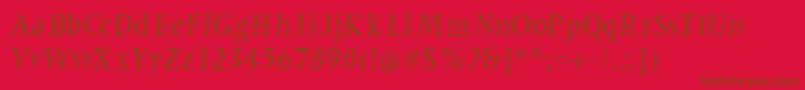 More about Latinumtallx Font Latinumtallx Font – Brown Fonts on Red Background