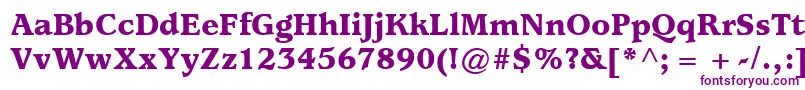 ItcUsherwoodLtBlack Font – Purple Fonts