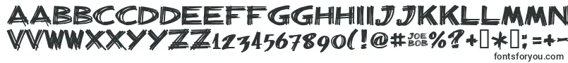Billiebarred Font – Vector Fonts
